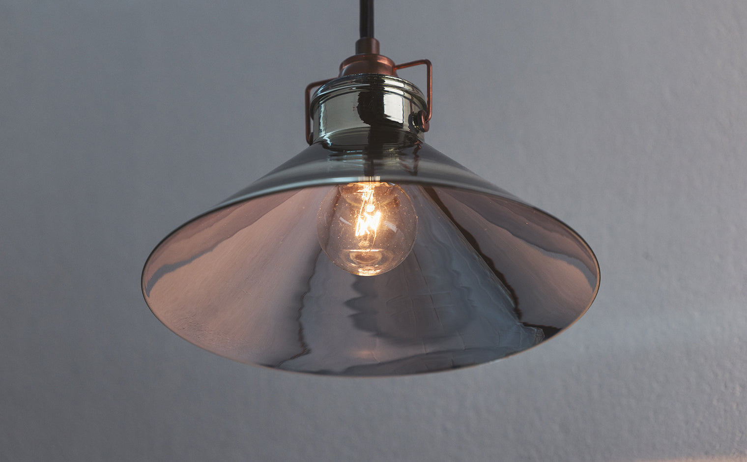 Conical Pendant Light L Mirror – PETER IVY FLOW LAB