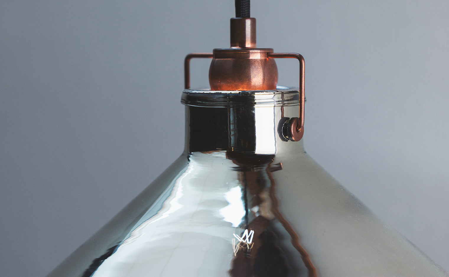 Conical Pendant Light L Mirror – PETER IVY FLOW LAB