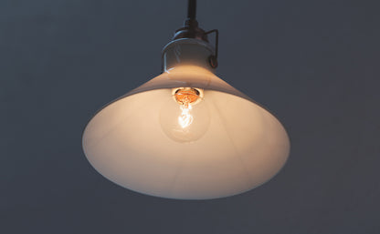 Conical Pendant Light S  White
