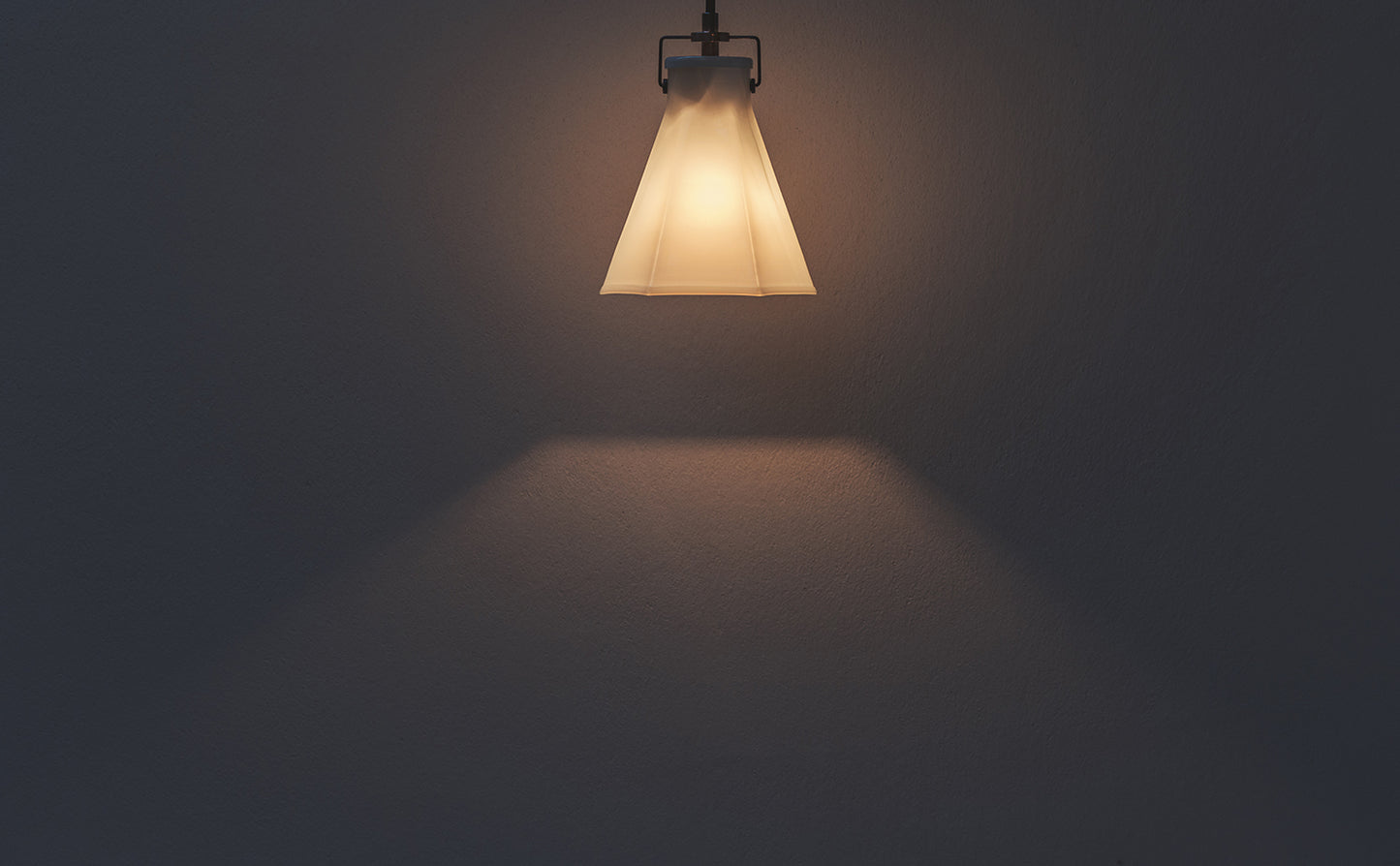 Rokkakei Pendant Light L  White