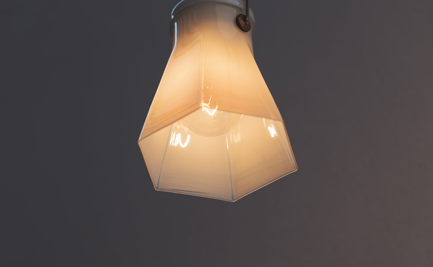 Rokkakei Pendant Light S  White