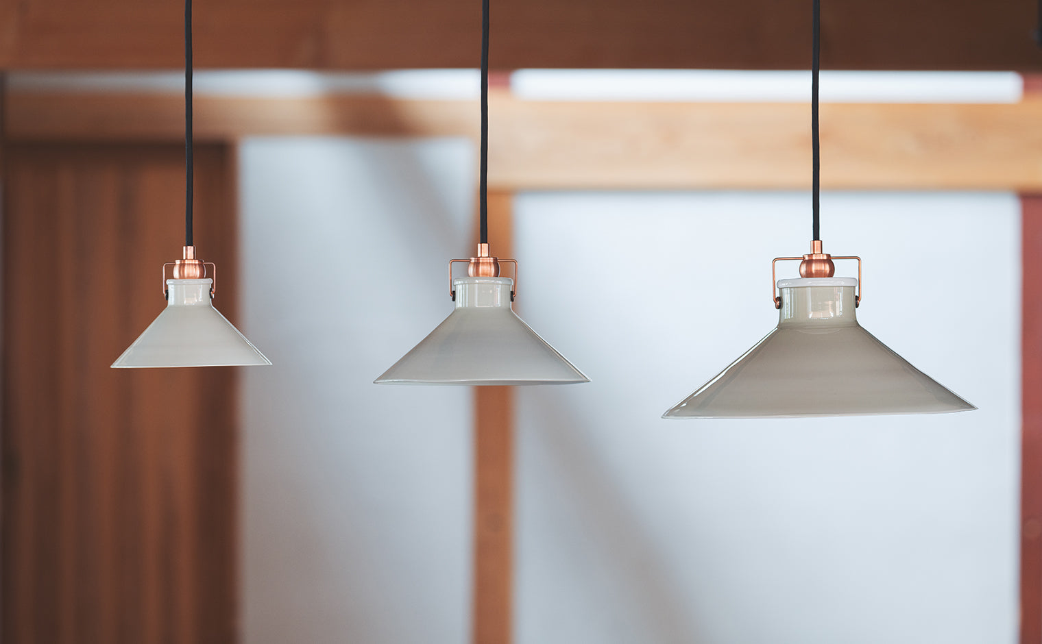 Conical Pendant Light XL White – PETER IVY FLOW LAB