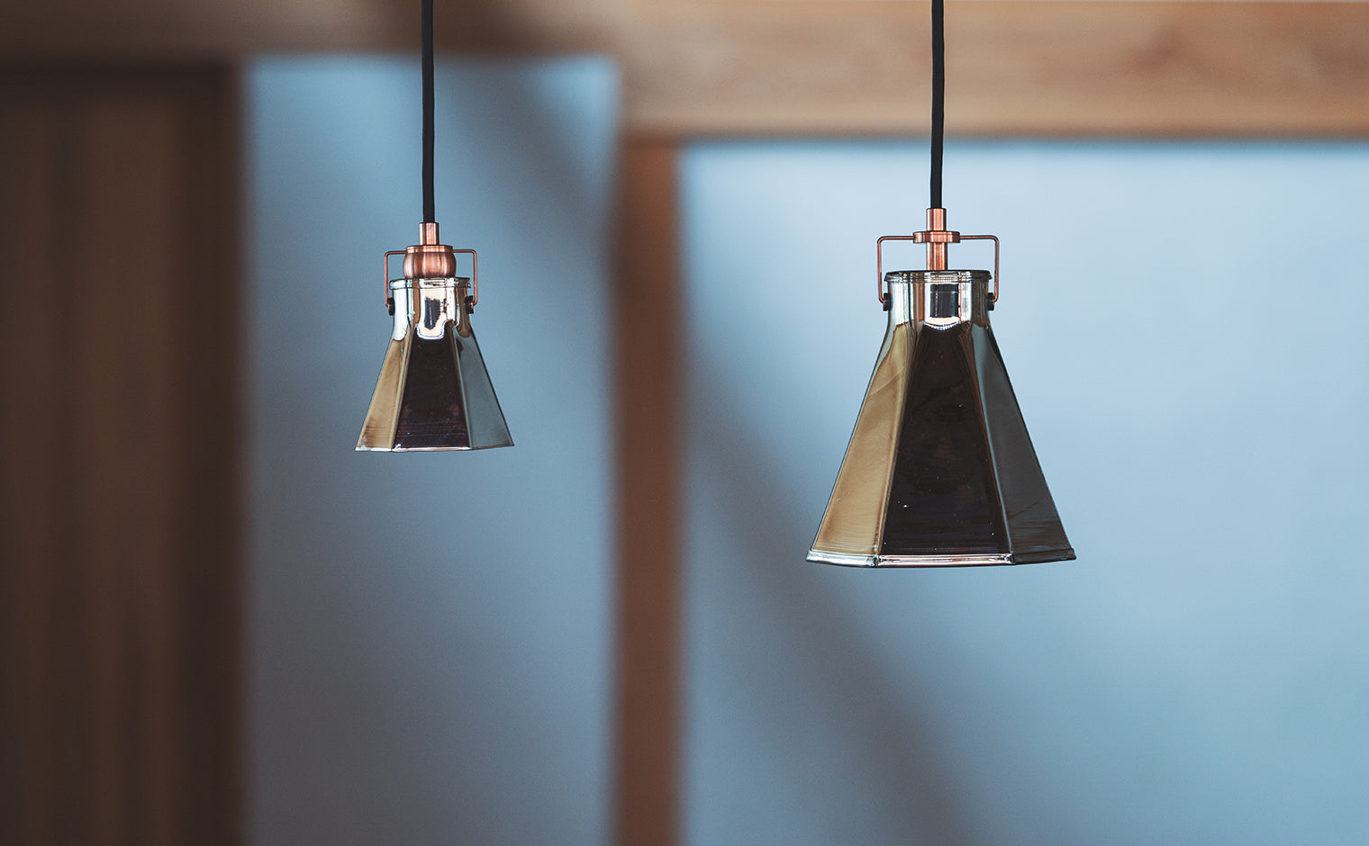 Rokkakei Pendant Light S Mirror – PETER IVY FLOW LAB