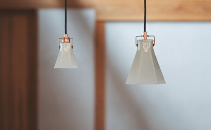 Rokkakei Pendant Light S  White
