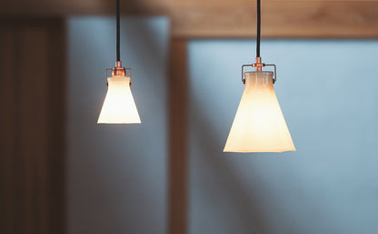 Rokkakei Pendant Light L  White