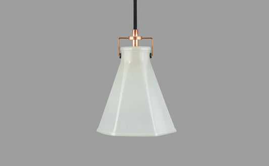 Rokkakei Pendant Light L  White